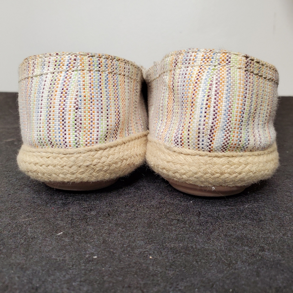 6) CLOUD9 Espadrilles Rainbow 🌈 Multi color flats Sz. 9 - Picture 5 of 7